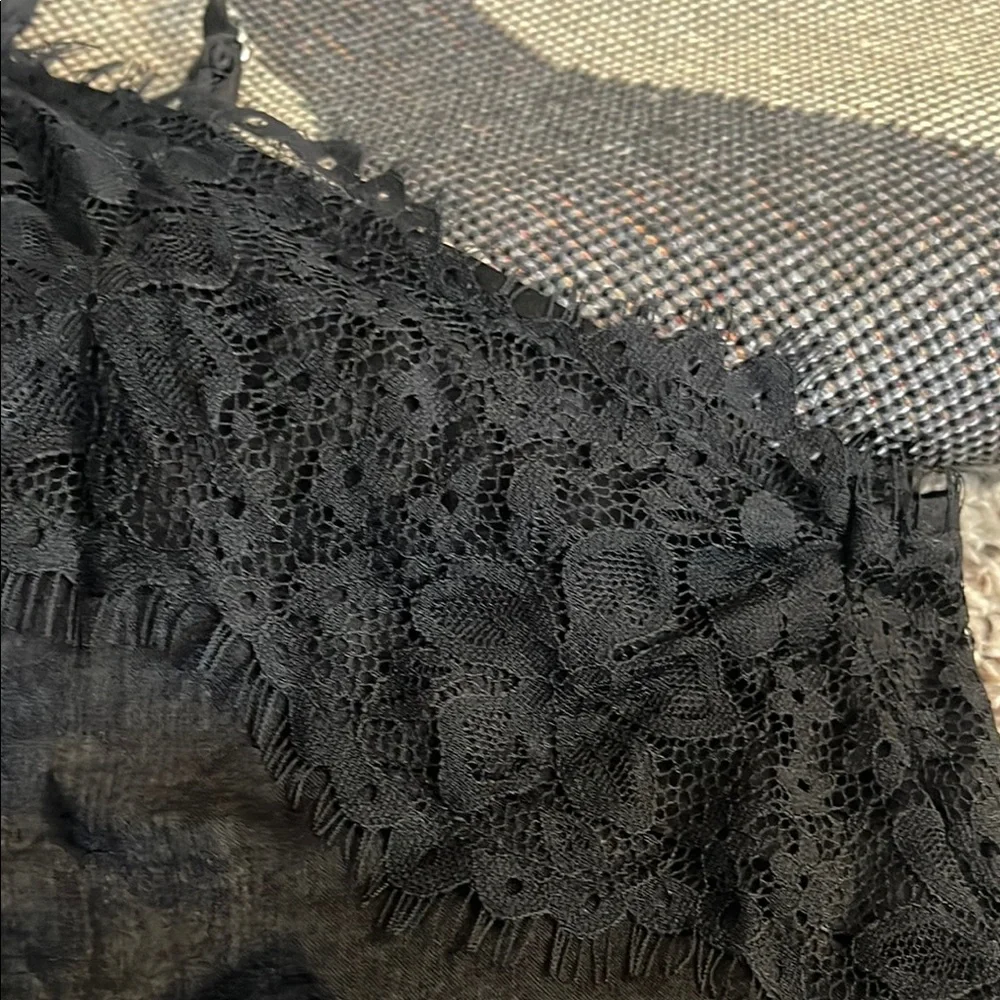 Forever 21 Black Satin Lace Cami - Picture 6 of 13